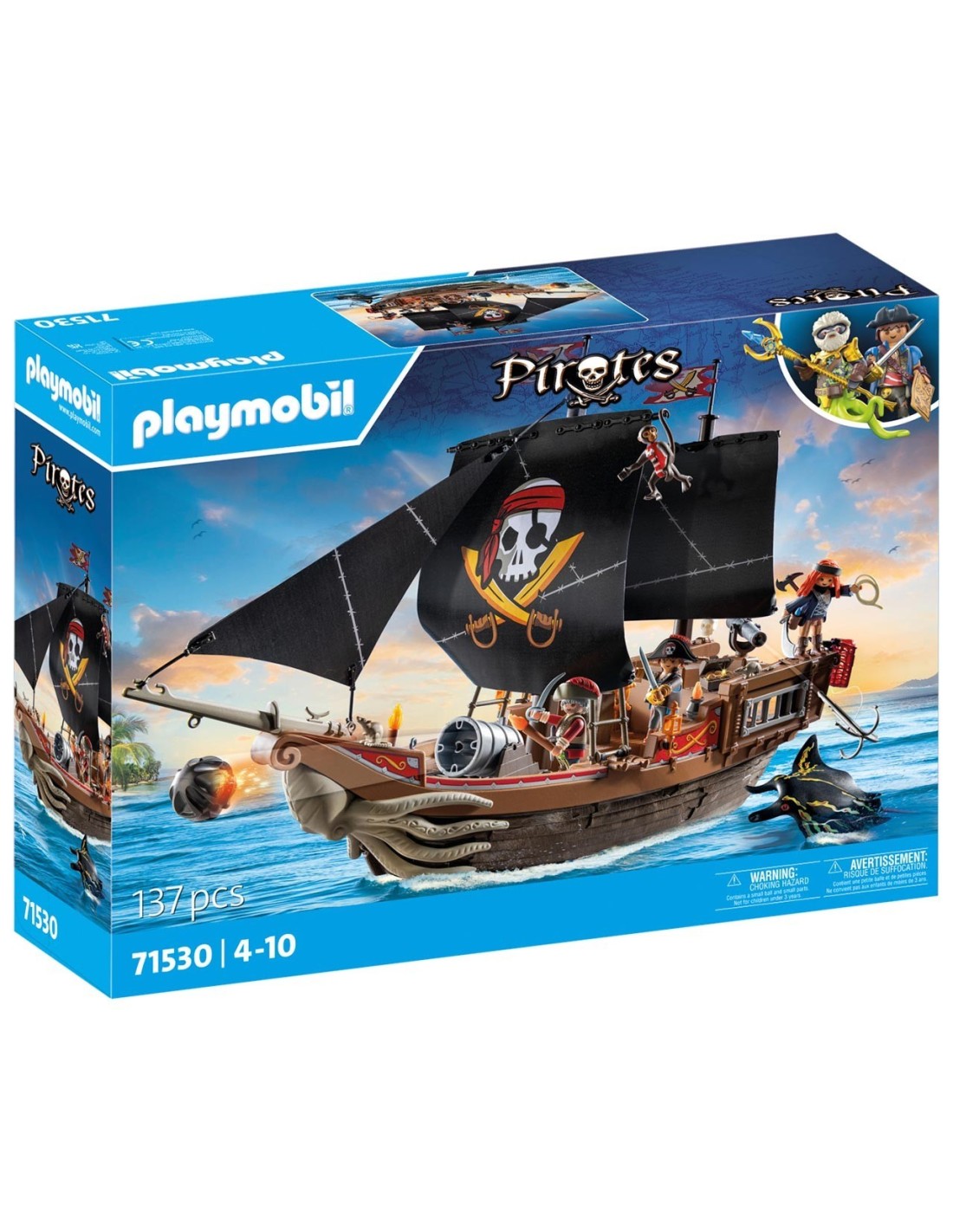 Gran Barco Pirata Playmobil